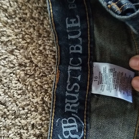 Bluejeans boys size 16 rustic blue brand - Picture 2 of 2